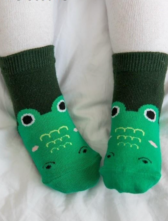 Crocodile Zoo Socks -18 Months to 3T