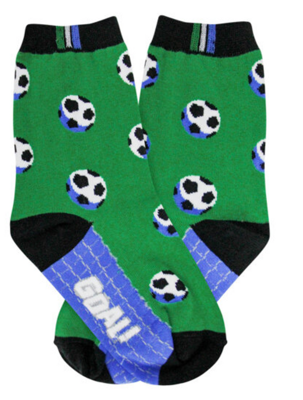 Kids's Soccer Crew Sock -Size 10-1 Youth