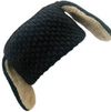 Knit Headband -Puppy Dog -Black