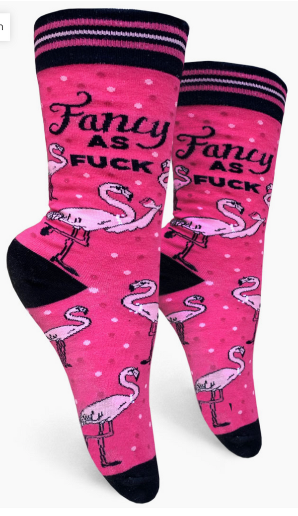Women's Fancy as Fuck Crew Sock