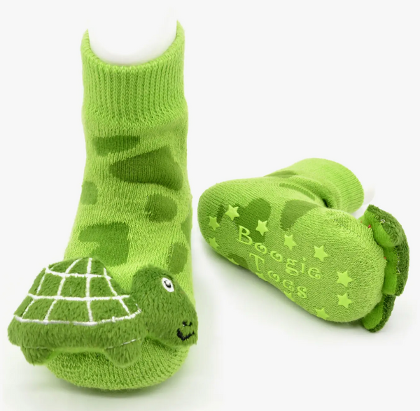 Turtle Rattle Socks 1-2Y *