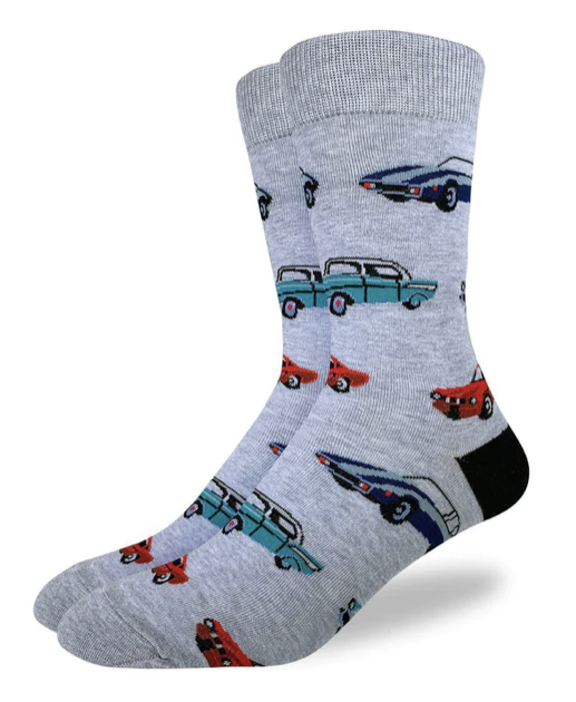 Men's Cars Crew Sock