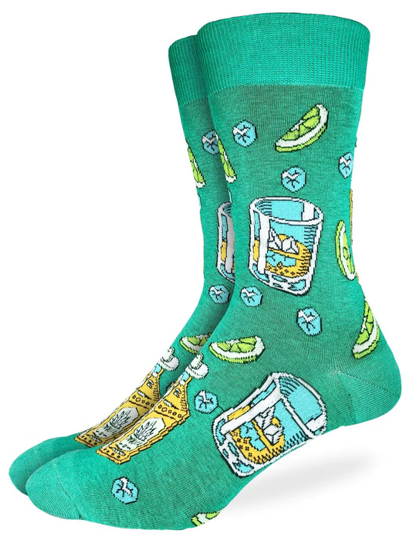 Men's King Sized Tequila Crew Sock