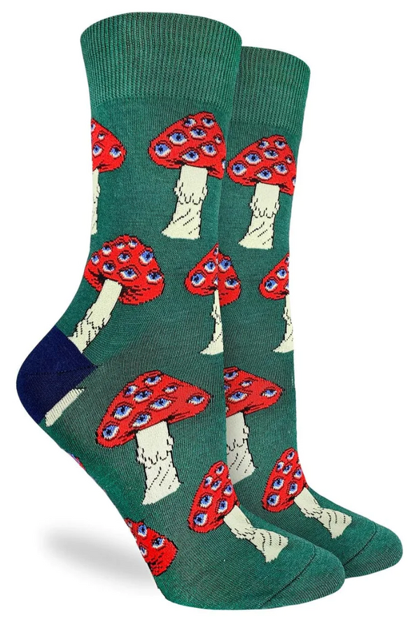 Women's Magic Mushrooms Crew Sock