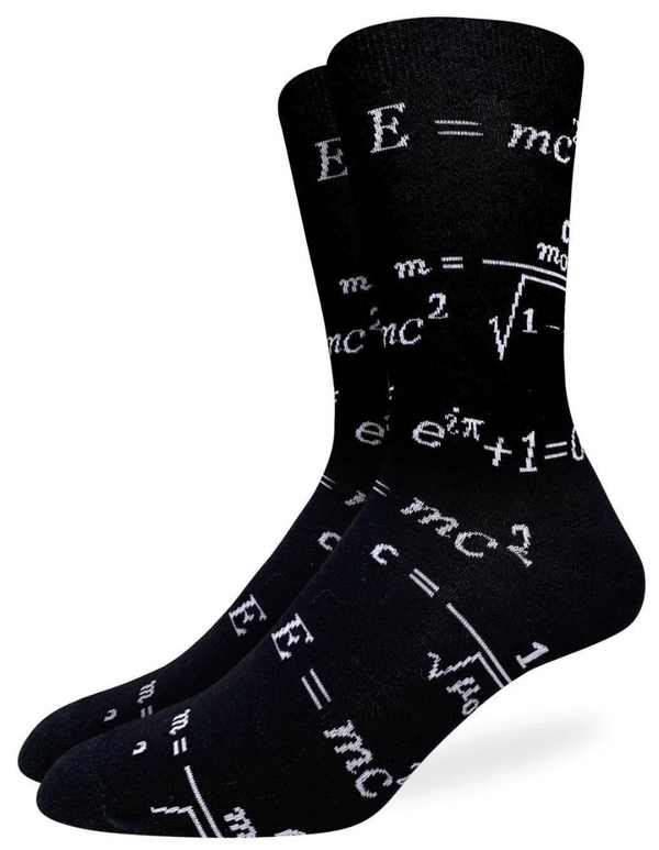 Men's Math Equations Crew Sock
