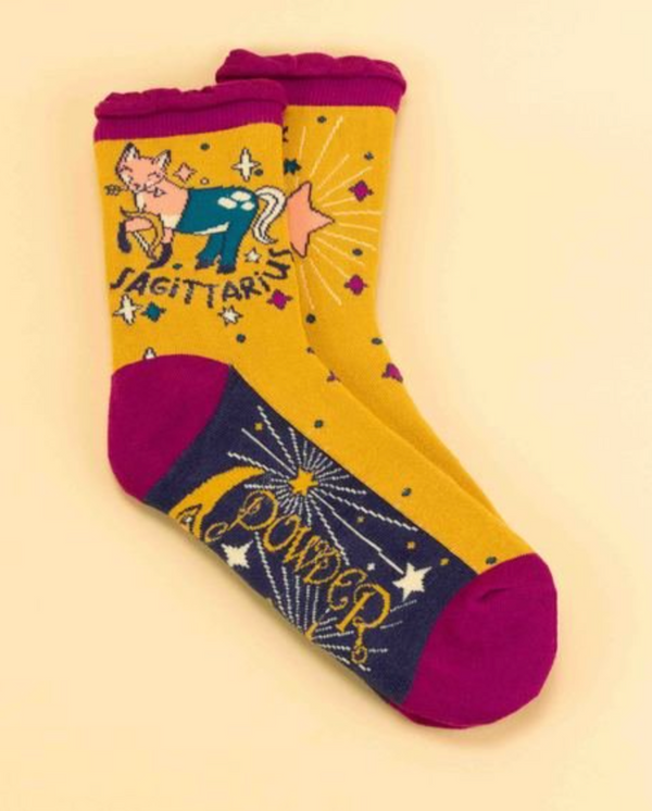 Zodiac Ankle Socks -Sagittarius