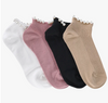Pearl Ankle Socks -Pink