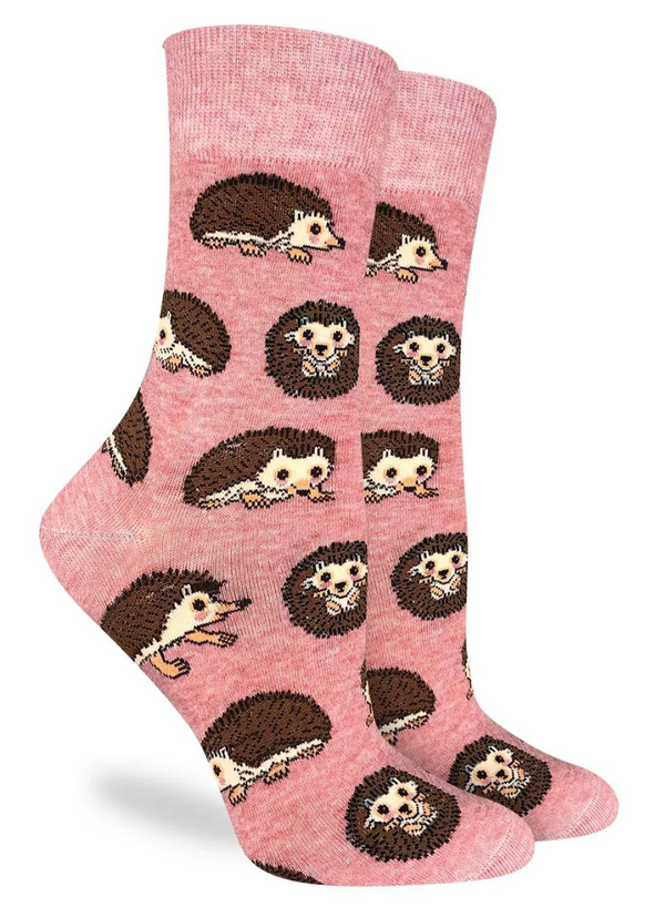 Women's Hedgehog Crew Sock