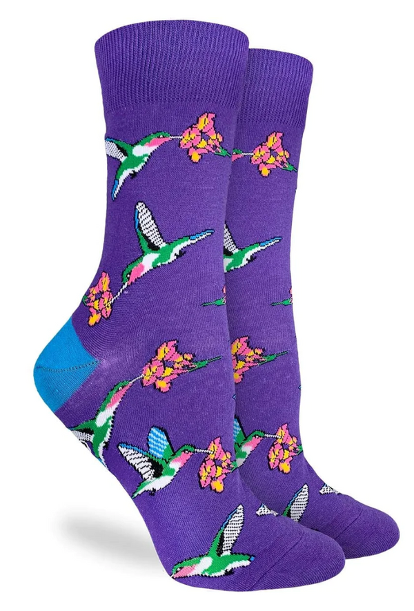 Women's Hummingbirds Crew Sock