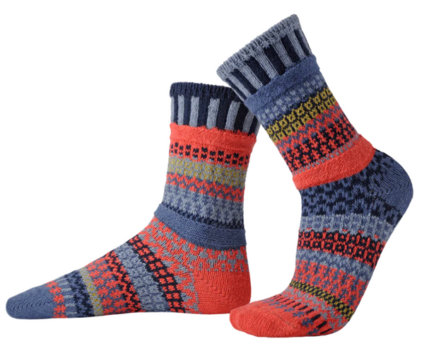 Solmate Masala Crew Socks -Large