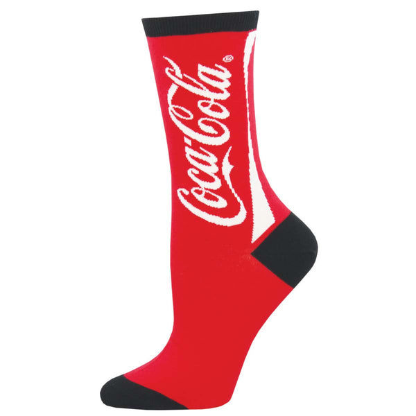 Women's Coca-Cola Crew Socks -Red