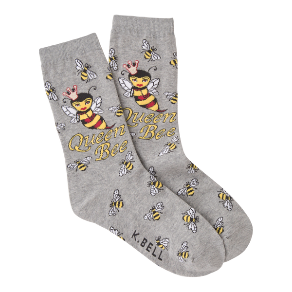 Women's Queen Bee Crew Socks ^