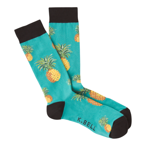 Men's Pineapple Crew Socks ^